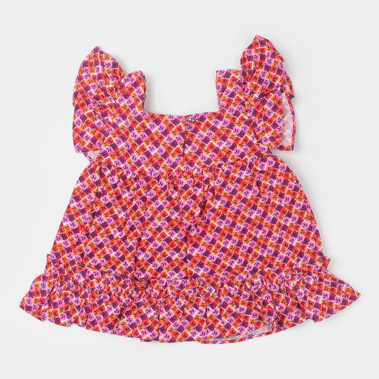 Infant Girls Casual Frock Baby Bell | Multi