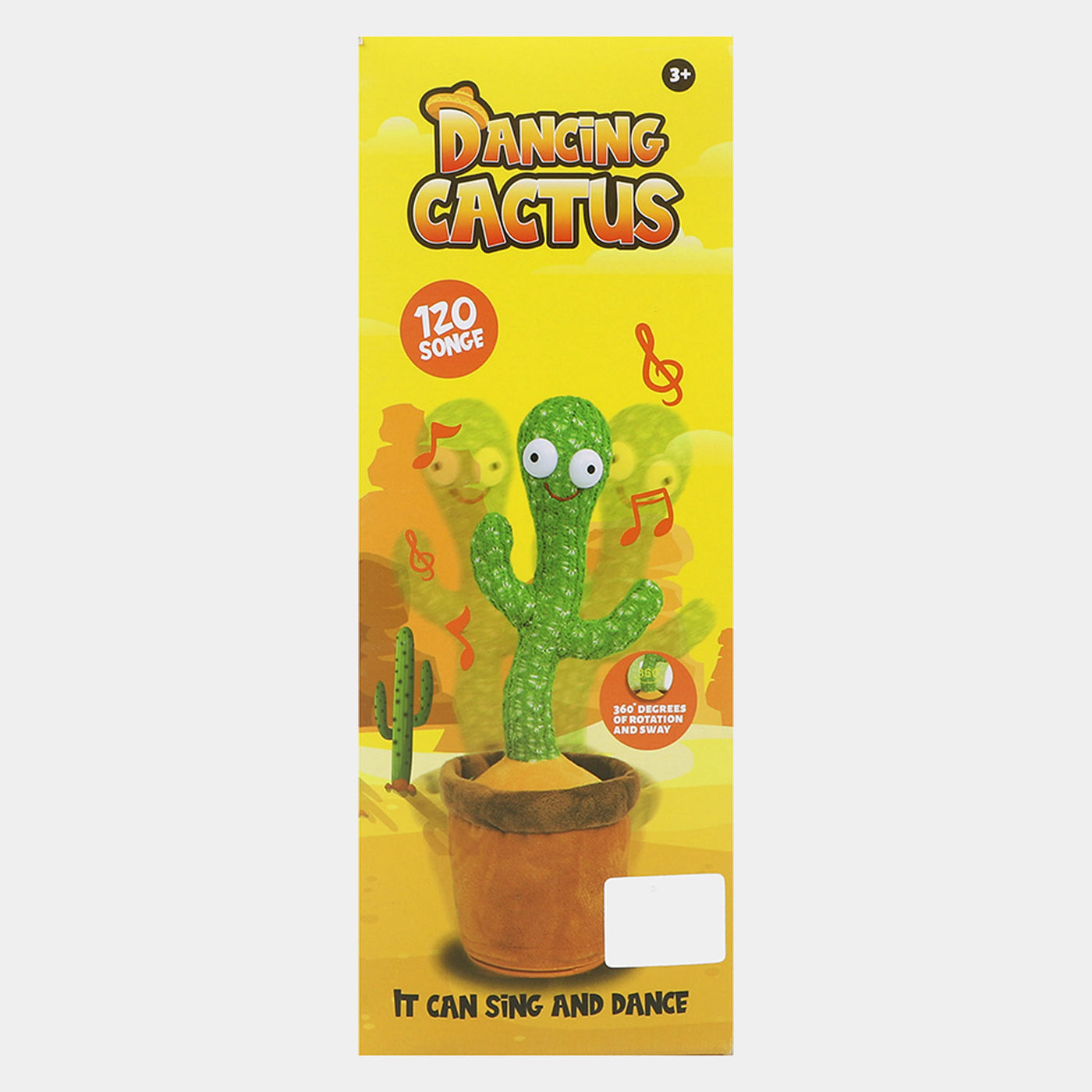 Dancing Cactus Toy - Green