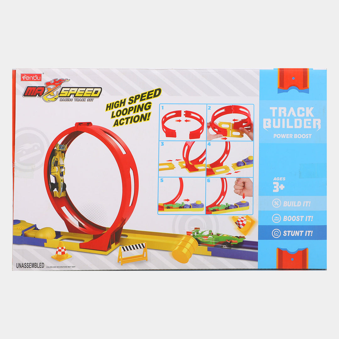 Max Speed Racing Track Set For Kids | 17PCs