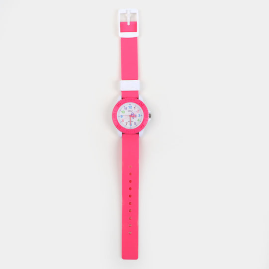 Analog Wrist Watch PVC For Kids