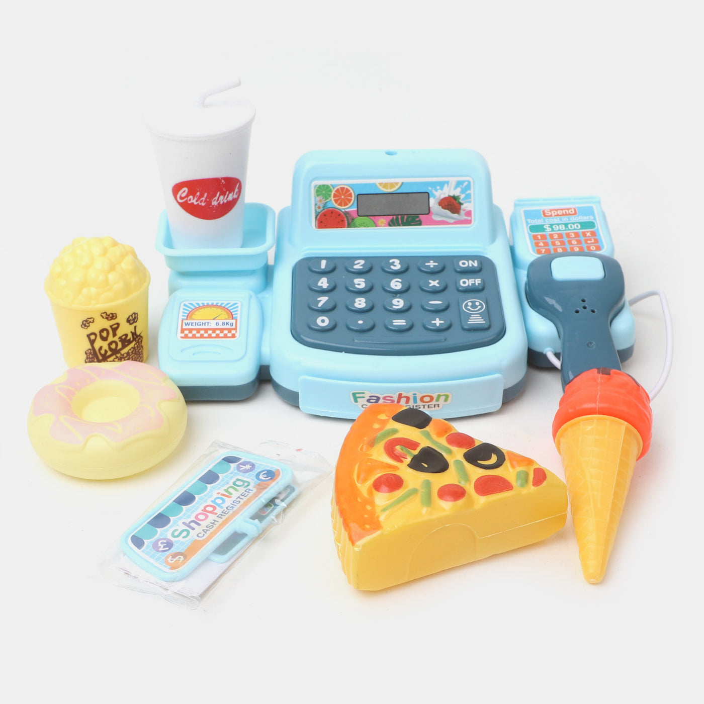 Food Cash Counter Play Set For Kids