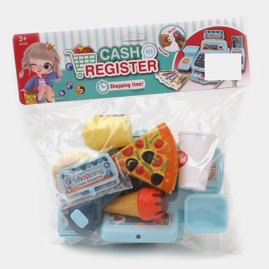 Food Cash Counter Play Set For Kids