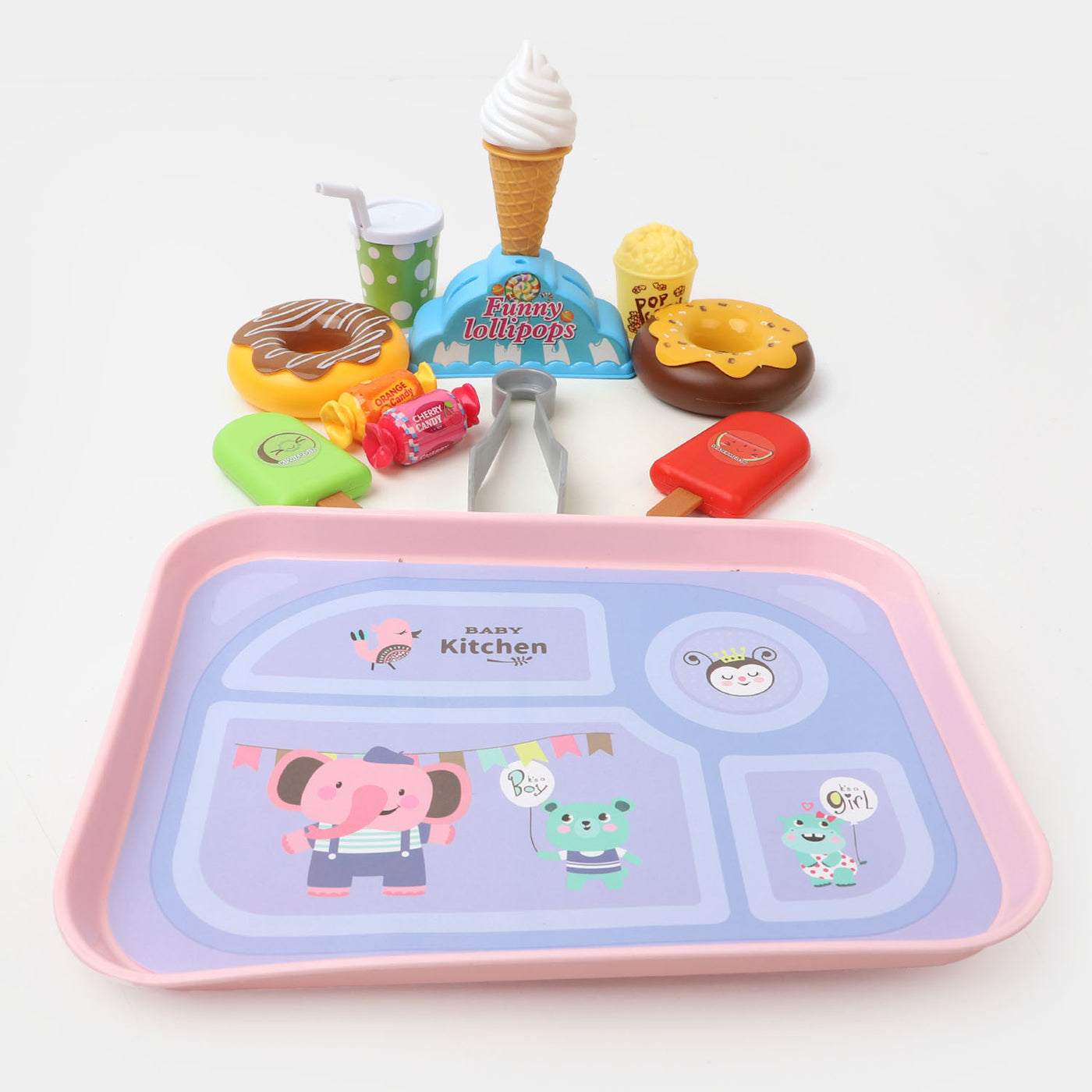 Home Kitchen Food Party Play Set For Kids