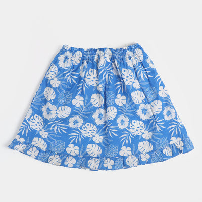 Infant Girls Casual Skirt | Aqua Blue