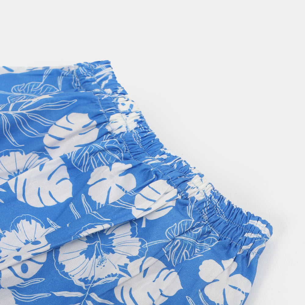 Infant Girls Casual Skirt | Aqua Blue