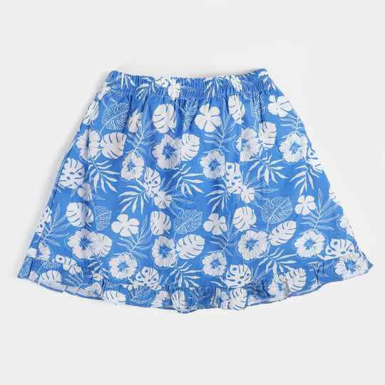 Infant Girls Casual Skirt | Aqua Blue