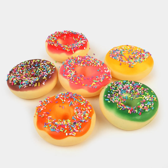 Food Decorations Play Donut Toy 6PCS Pack