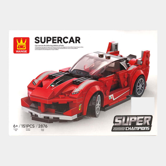 Super Car Blocks Play Set For Kids