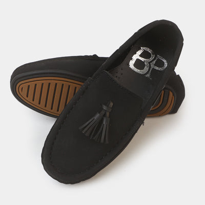 Boys Loafers LF-4 - BLACK