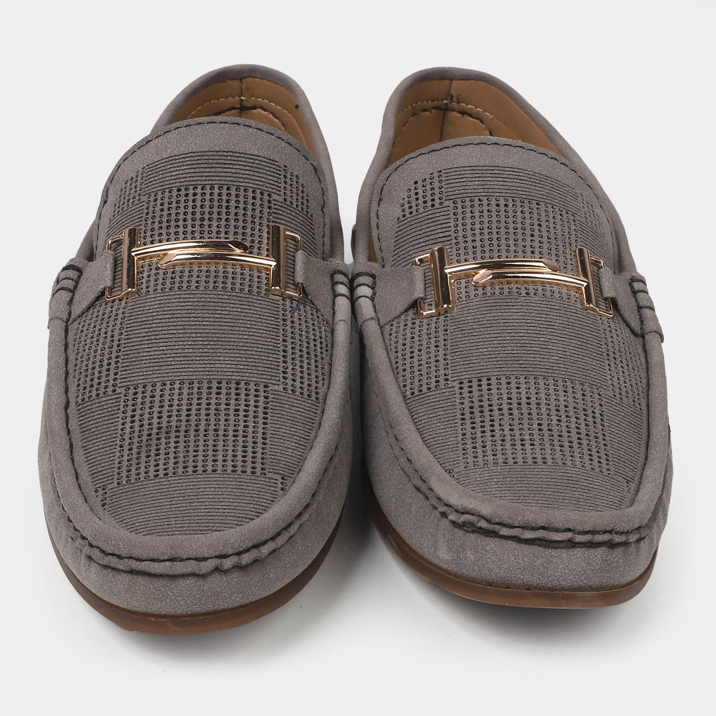 Teens Boys Loafer Shoes LF-5 - GREY