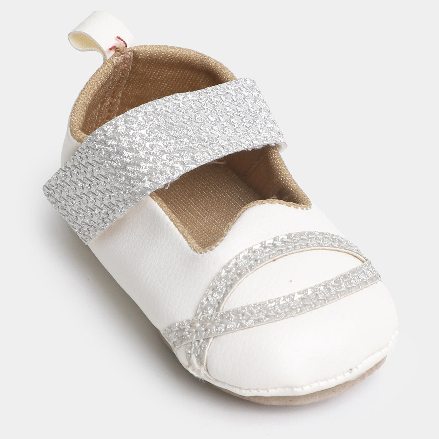 Soft Little Baby Girls Shoes - White
