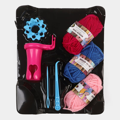 Knitting Braided Rope Tool Set For Girls