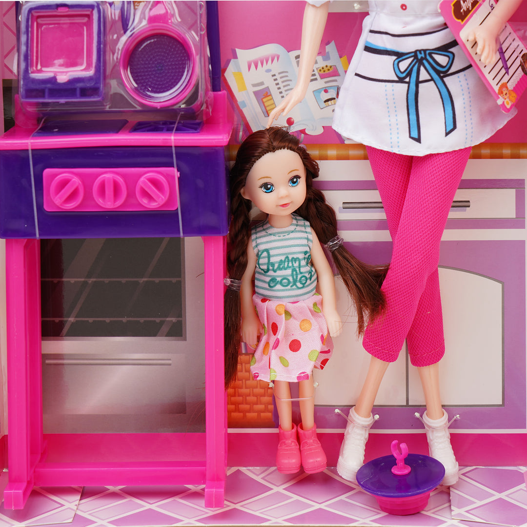 Cute Fashion Doll Play Set For Girls