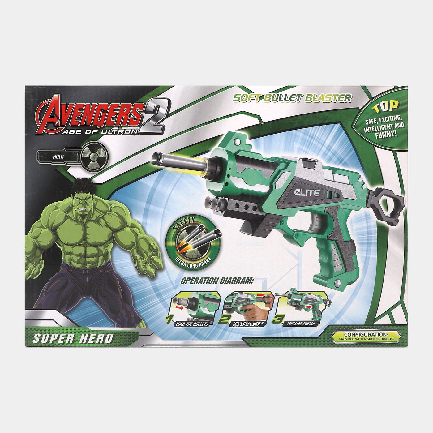 Soft Dart Action Hero Target Toy For Kids