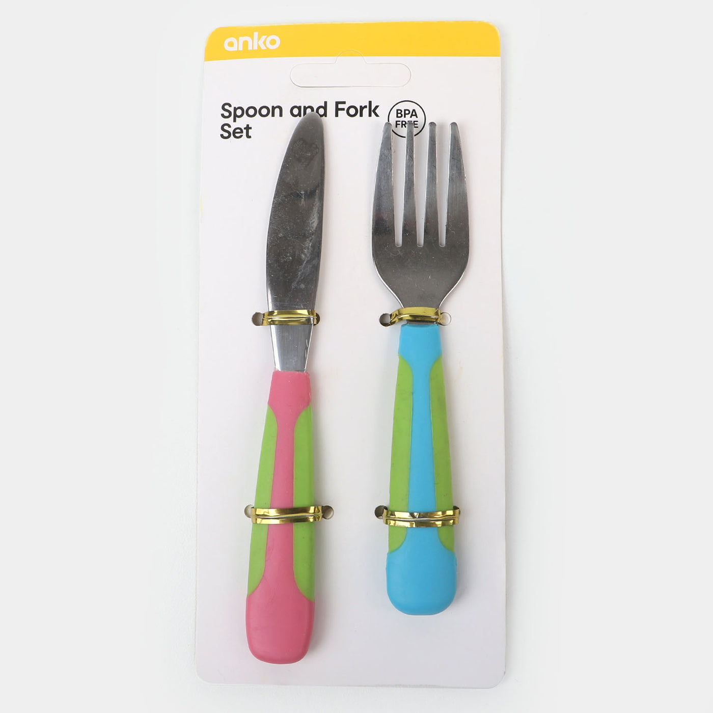 Stainless Steel Baby Fork & Knife Set