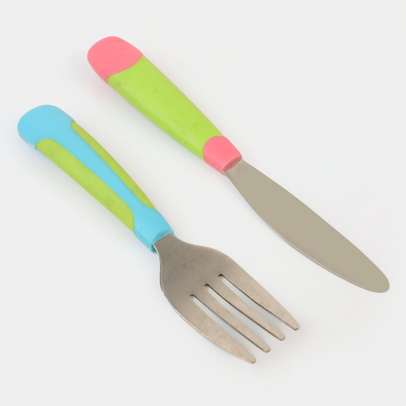 Stainless Steel Baby Fork & Knife Set