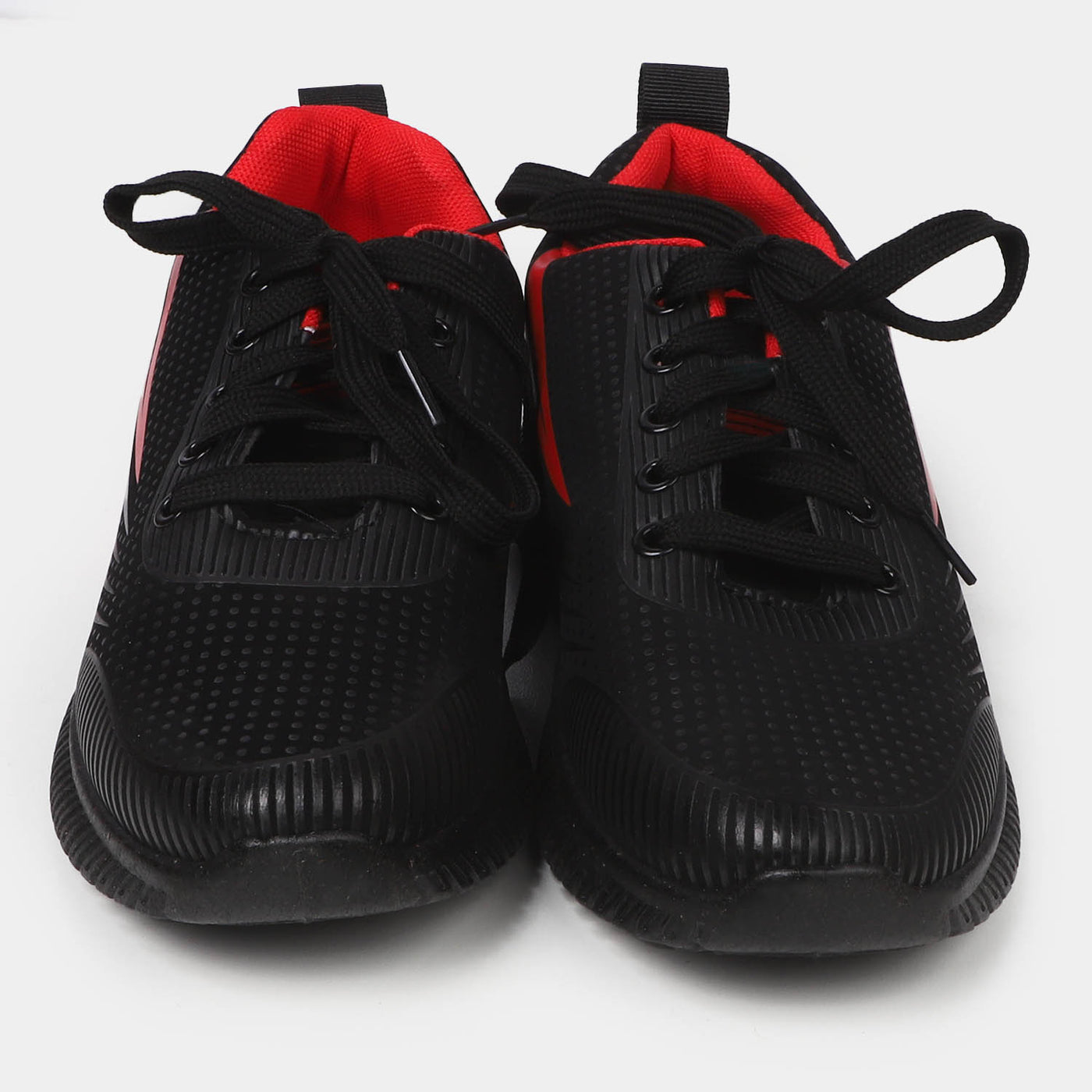 Teens Boys Joggers Shoes JG M3 - Black/Red