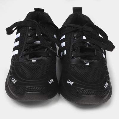 Teens Boys Joggers Shoes JG M4 - Black/White