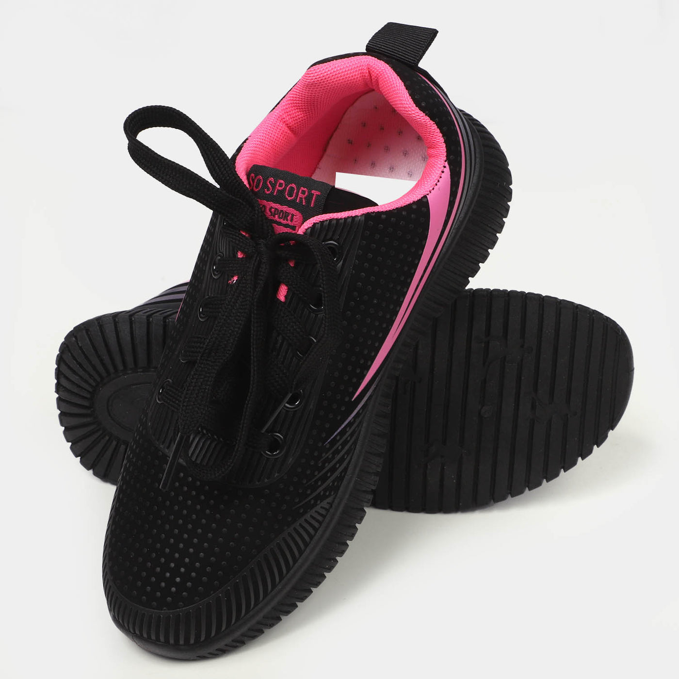 Teens Girls Joggers Shoes JG M3 - Black