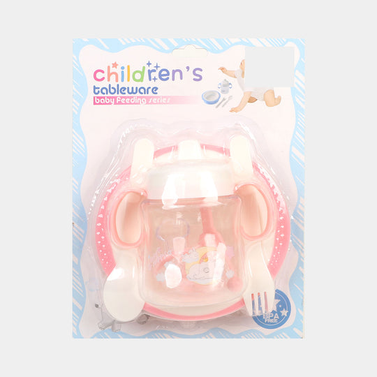Tableware Feeding Set | Pink