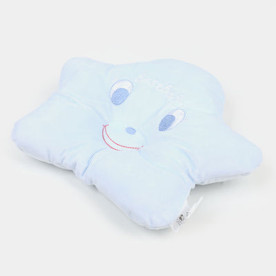 Baby Flat Head Pillow | Blue