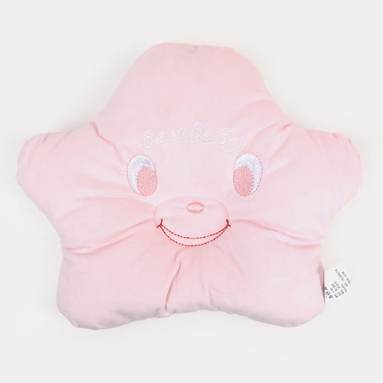 Baby Flat Head Pillow | Pink