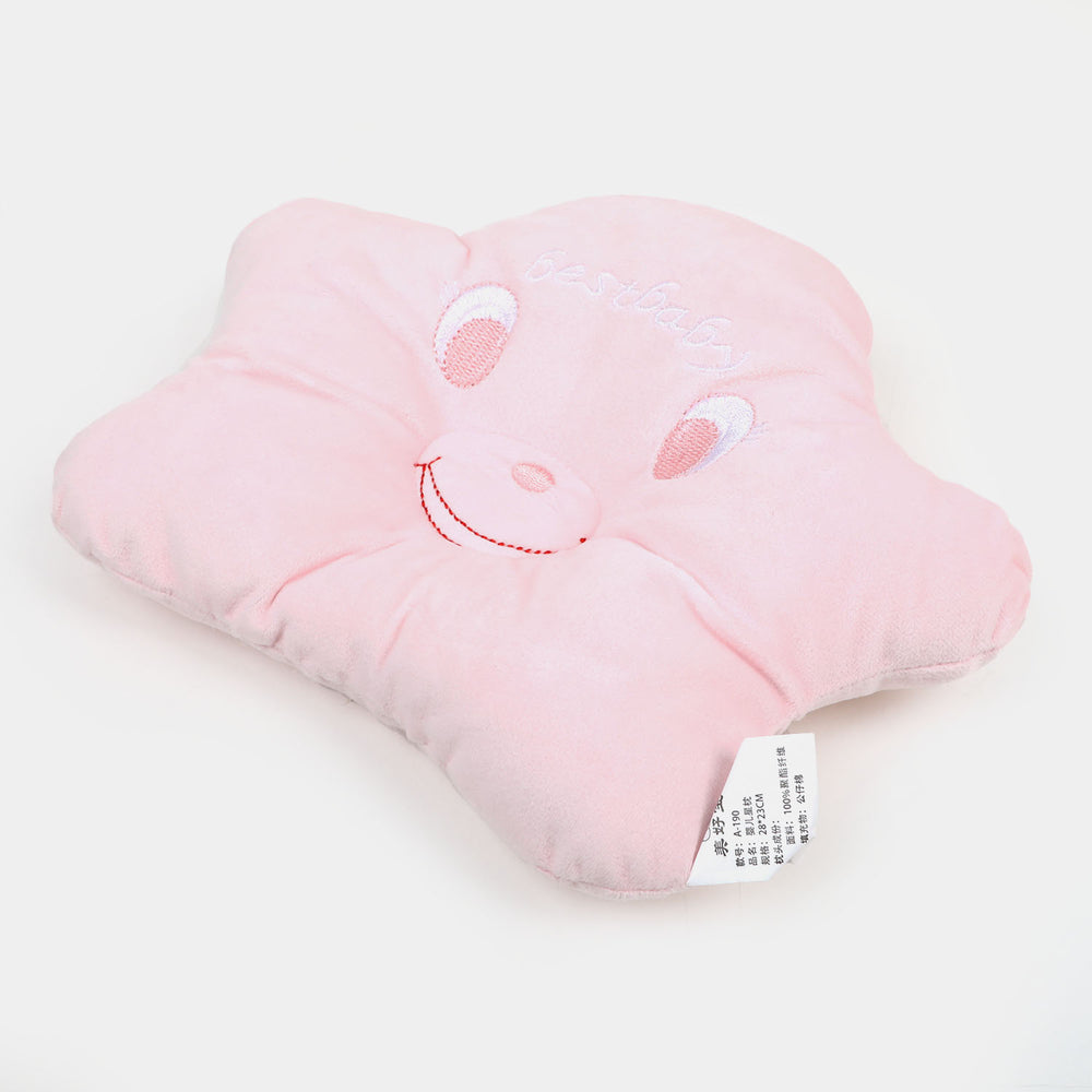 Baby Flat Head Pillow | Pink