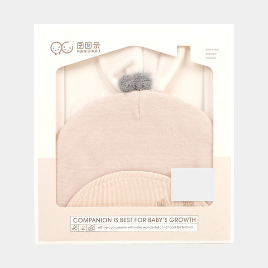 Cute Baby Cap/Hat 6-12M | BROWN