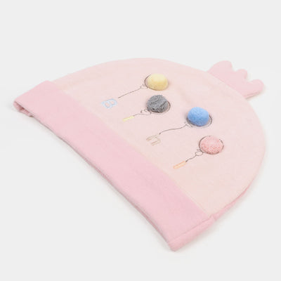 Cute Baby Cap/Hat 6-12M | Pink