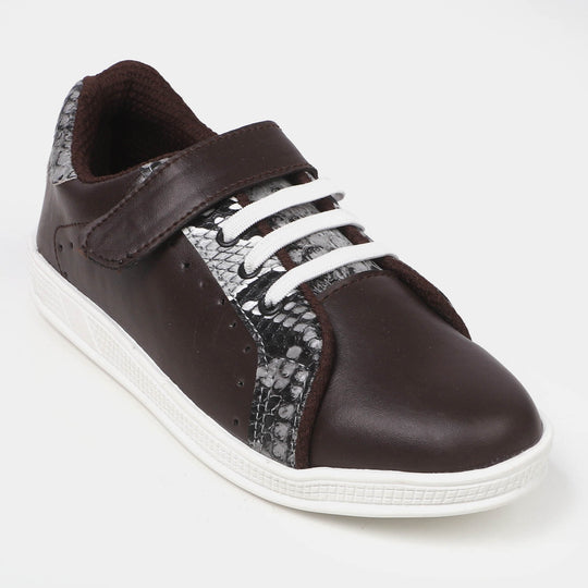 Boys Sneakers SK 203-22 - COFFEE