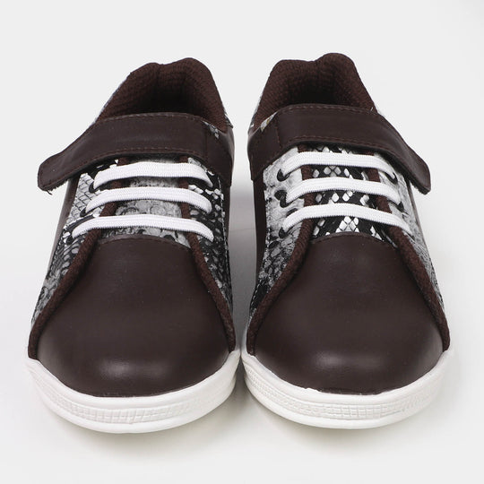 Boys Sneakers SK 203-22 - COFFEE