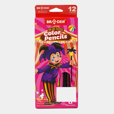 Braden Color Pencil Set For kids |12 Colors