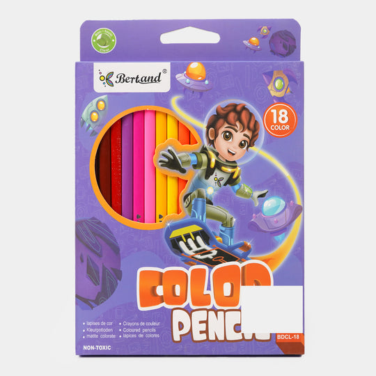 Bertand Colored Pencil For Kids |18 Colors