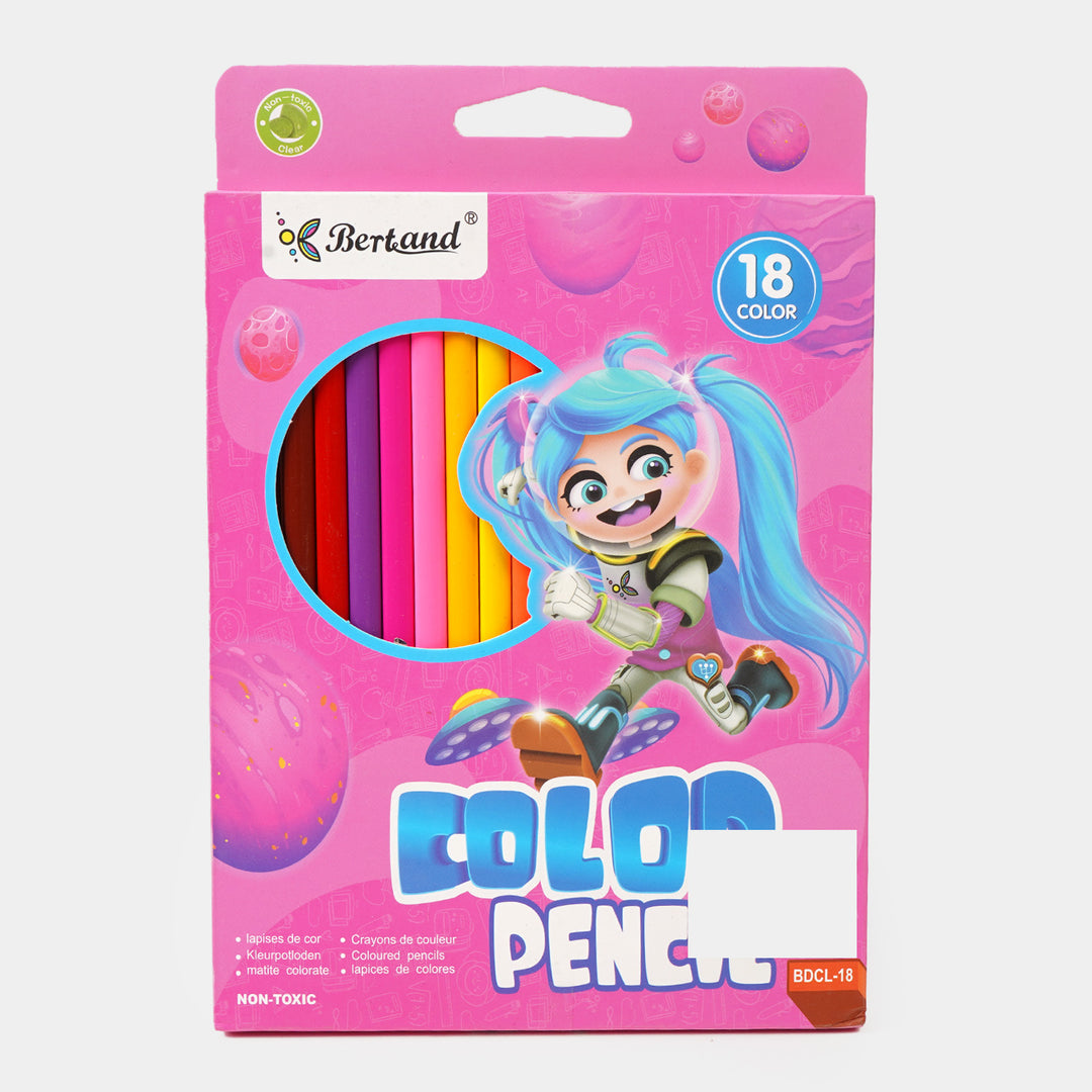 Bertand Colored Pencils For Kids | 18 Colors