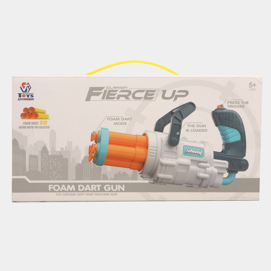 Eva Soft Dart Shoot Game With Target Toy