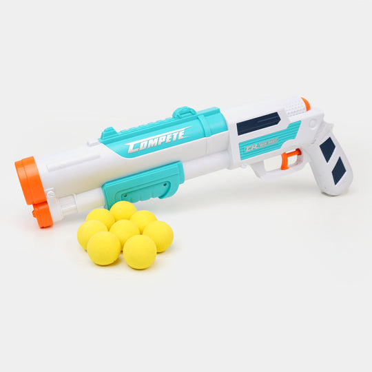 2 IN 1 Water Shooting & Soft Blaster Toy For Kids