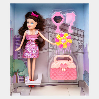 Cute Doll With Accessories For Girls