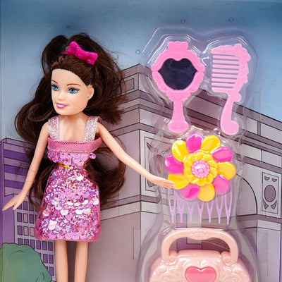 Cute Doll With Accessories For Girls