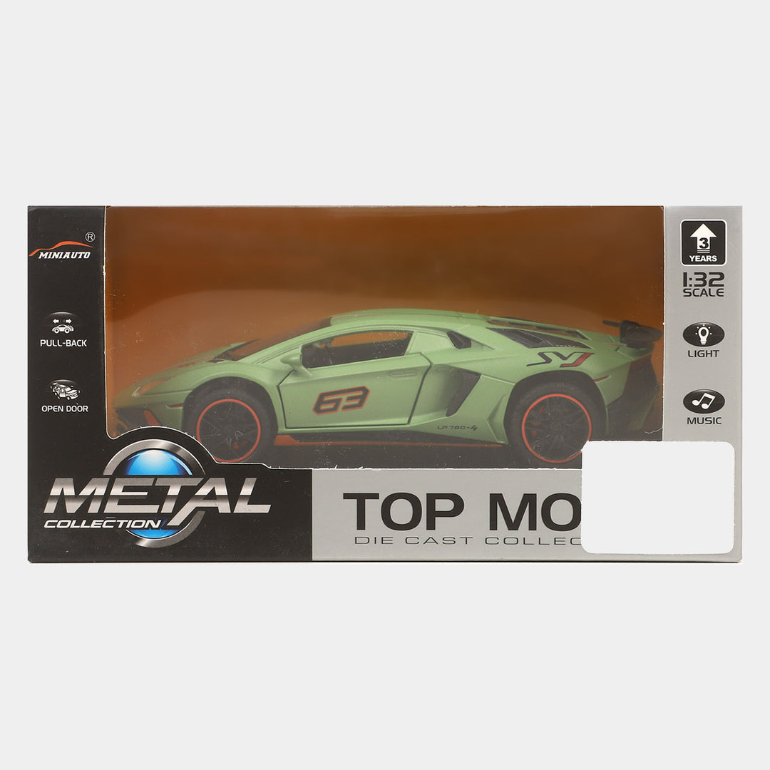 Die-Cast Metal Model Car For Kids