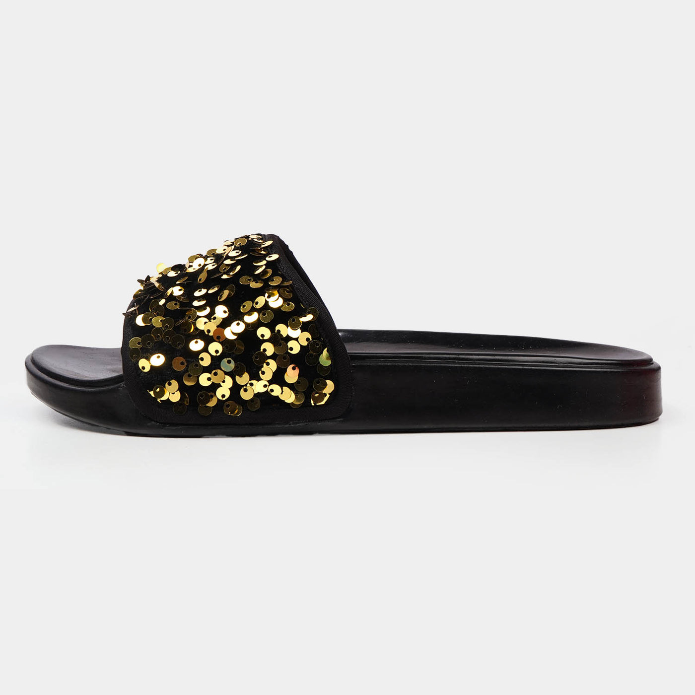 Teens Girls Slipper SL 203-15 - Black/Gold