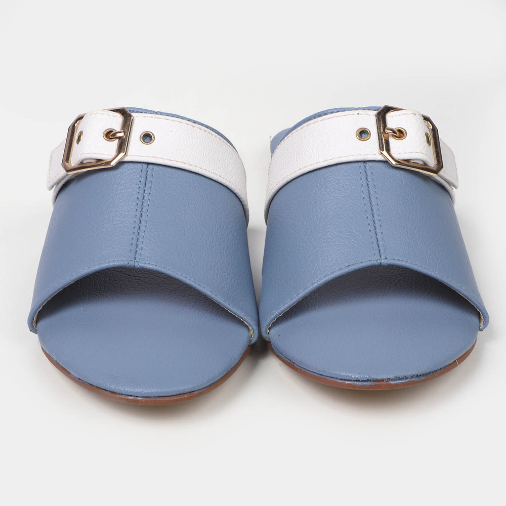 Teens Girls Slipper SL 55-4 - Blue/White