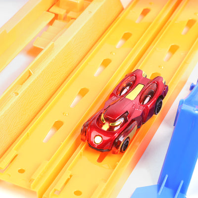 Diecast Racing Car With Catapult Track Set For kids