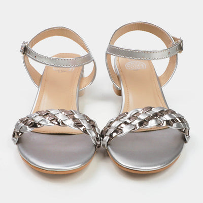 Girls Sandal Heels SD 456-18 - SILVER