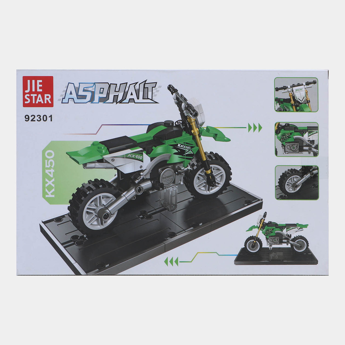 Jia Star Asphalt Blocks For Kids | 229PCs