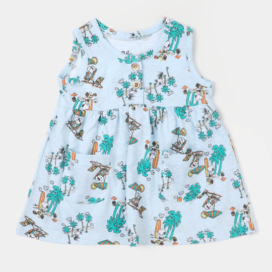 Infant Girls Knitted Frock - Spun Sugar