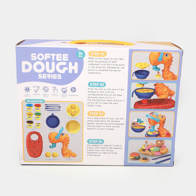 Soft Dough Play Machine Toy Set For Kids