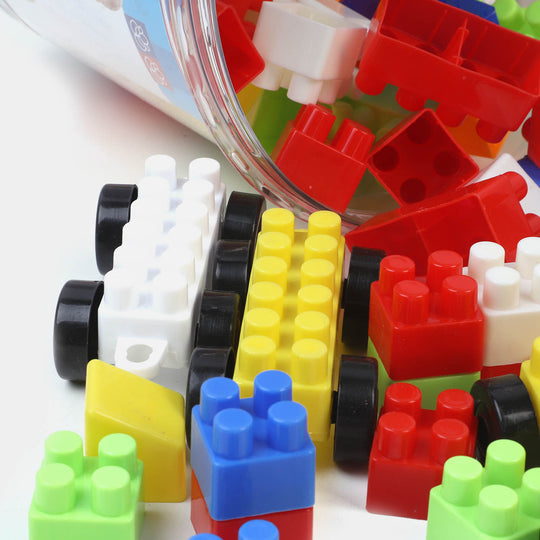 Kids Building Blocks Set Bucket | 110PCs