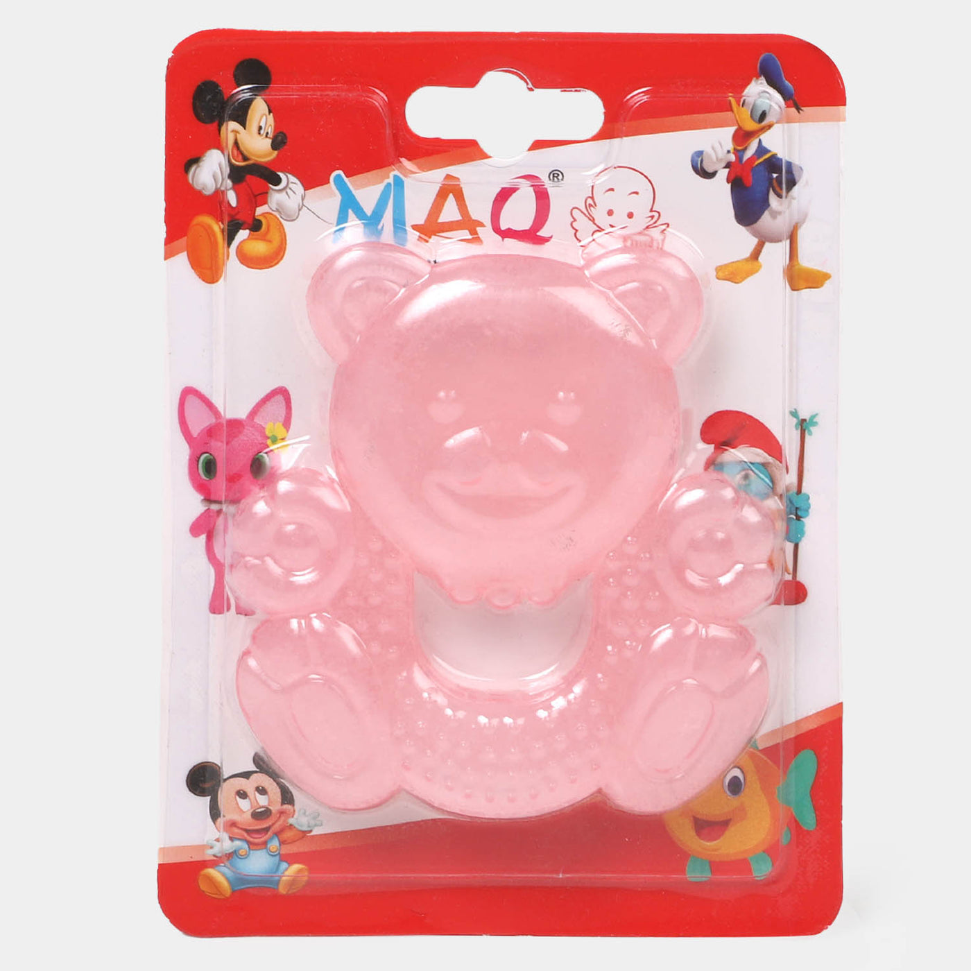 MAQ Jelly Filled Teether - Pink