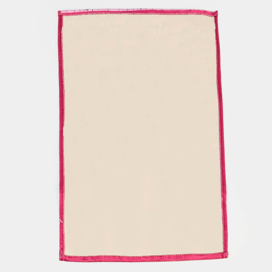 Girls Islamic Prayer Mat - Pink | LARGE