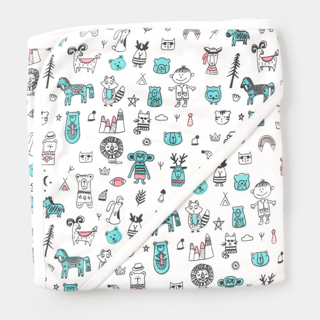Wrapping Sheet Little Dude - White